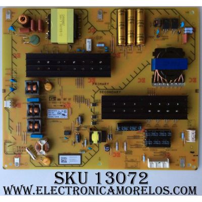 SUB FUENTE DE PODER PARA TV SONY / NUMERO DE PARTE 1-474-650-11 / 1-981-011-11 / APS-401(CH) / 147465011 / APS-401 / PARTE SUSTITUTA 147465012 / 1-474-650-12 / PANEL YD6S750DTD01 / MODELO XBR-75X940D / XBR75X940D