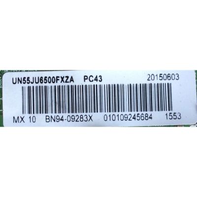 MAIN PARA TV SAMSUNG 4K·UHD·SMART TV / NUMERO DE PARTE BN94-09283X / BN41-02344B / BN97-10246A / BN9409283X / PANEL CY-GJ055HGEV1H / MODELO UN55JU6500 / UN55JU6500FXZA EH02 - Imagen 2