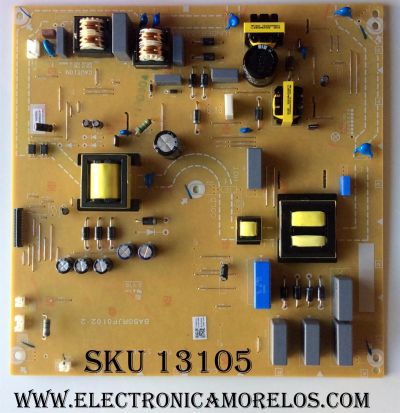 FUENTE DE PODER / SANYO AYGRMMPW / AYGRM-MPW / BA5GRJF0102 2 / MODELO FW55D25FB DS9A	