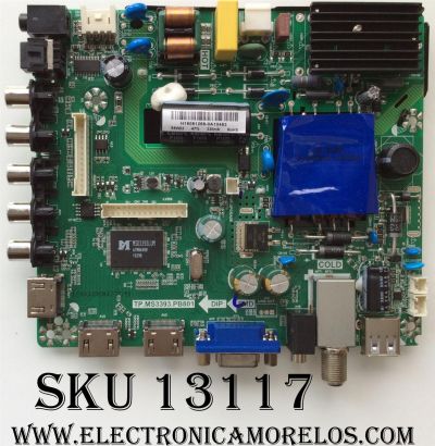 MAIN / FUENTE / (COMBO) / ELEMENT 34016550 / H16081259 / TP.MS3393.PB801 / MODELO  ELEFW3916	