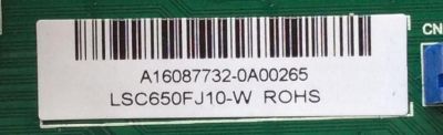 MAIN / SCEPTRE A16087732 / T.MS3458.U752 / MODELO U65 SFIV58BA / PANEL LSC650FJ10-W - Imagen 2