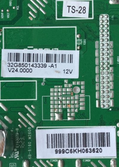 MAIN / FUENTE (COMBO) / RCA 32G850143339-A1 / 999C6KH / HLS43C / PANEL ST3151A05-8 / MODELO LED32E30RH - Imagen 2