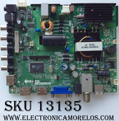 MAIN / FUENTE / ELEMENT 34014047 / H15061179 / TP.MS3393.PB851 / MODELO ELEFW328 / PANEL V320BJ7-PE1