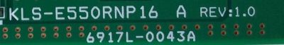 LED DRIVER ORIGINAL PARA TV VIZIO / NUMERO DE PARTE 6917L-0043A / KLS-E550RNP16 A / 0043A / PANEL LC550EUD (SD)(F1) / MODELO M3D550SR / M3D550SR LTLPKUAM - Imagen 2