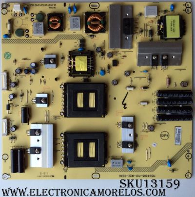 FUENTE DE PODER / VIZIO ADTV12417ABS / 12417ABS / 715G4565-P01-W22-003H / MODELO M3D550SR LTLPKUAM / PANEL LC550EUD (SD)(F1) 