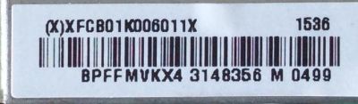 MAIN / SHARP 756TXFCB01K0060 / XFCB01K006 / 715G7447-M01-000-004Y / PANEL TPT500J1-HVN07.U  REV:S600F / MODELO LC-50LB370U - Imagen 2