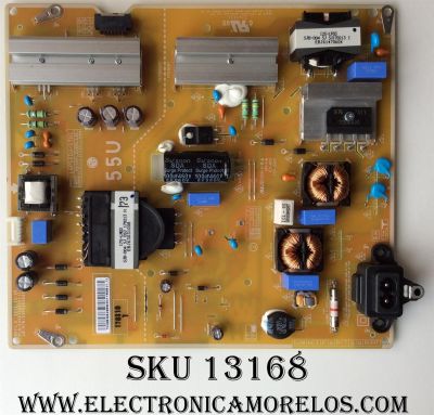 FUENTE DE PODER PARA TV LG / NUMERO DE PARTE EAY64529401 / EAX67189101 / 64529401 / LGP55DJ-17U1 / PANEL NC550DGG-AAFX3 / MODELOS 55UJ6300-UA / 55UJ6300-UA.BUSYLOR / 55UJ6300-UA.AUSYLOR / 55UJ6300-UA.BUS2LOR / 55UJ6300-UA.BUSTLJR / 55UJ6300-UA.BUSTLOR