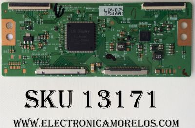 T-CON / LG 6871L-3548A / 6870C-0484A  / 3548A / MODELO 60UH6090-UF.BUSWLJR / 60LB7100-UT / PANEL LC600DUF(FG)(A2)