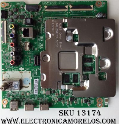 MAIN PARA TV LG 4K UHD HDR SMART TV / NUMERO DE PARTE EBU64002202 / EAX67146203 / EAX67146203(1.1) / PANEL`S NC430DGG-AAFX3 / LC430DGJ (SK)(A4) / MODELO 43UJ6300-UA.BUSYLJM