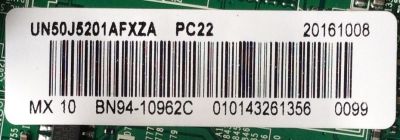 MAIN SAMSUNG / BN94-10962C / BN97-10716T / BN41-02307B / PANEL CY-JJ050BGNV2H / MODELOS UN50J5201AFXZA PC22 / UN50J5201AFXZA DB02 - Imagen 2