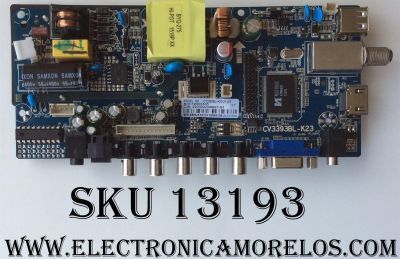 MAIN / FUENTE / ELEMENT 10003305  MAIN / CV3393BL-K23   / CV3393BL-K23-21-A3 / 22002A0088ST-61 / MODELO ELEFW248  	