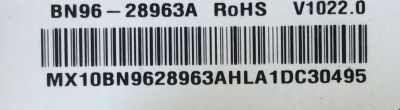 MAIN / SAMSUNG BN96-28963A / BN41-01778C / PARTE SUSTITUTA BN94-06418P / PANEL´S T650HVN05.1 / CY-DF650CGAV / MODELOS UN65EH6000FXZC / UN65EH6000FXZA YH02 - Imagen 2