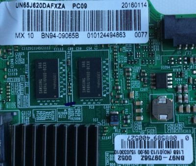 MAIN / SAMSUNG BN94-09065B / BN41-02245A / BN97-09756Z / PARTES SUSTITUTAS KIT-UN65J620DAFXZA-K2 / MODELO  UN65J620DAFXZA IH02 / PANEL CY-DJ065CGNV1H	 - Imagen 2