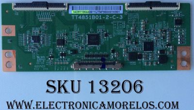 T-CON / INSIGNIA 34.29110.044 / 3429110044 / TT4851B01-2-C-3 / TT4851B01-2-C-4 / 34292200440611 / 34291100440821 / PANEL HD490K3F81-L1\S0\BBY\GM\ROH 218273 / MODELOS 4.90E+31 / 49FP110 / NS-49DR420NA18 / 49S305 TFAA / 49L510U18 / PLE-49S07FHD