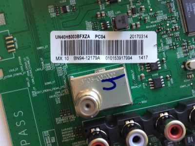 MAIN / SAMSUNG BN94-12179A / BN41-02263C / BN97-13120A / DISPLAY BN96-48142A / PANEL CY-DH040BGNV2H / MODELOS UN40H5003BFXZA DB05 / UN40H5003BFXZC DA01 - Imagen 2