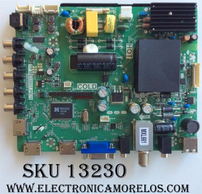 MAIN / FUENTE / SANYO B15051703 / 02-SHS39A-C002008 / TP.MS3393T.PB79 / 3MS3393X-2 / MODELO FW32D25T	