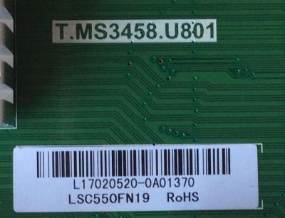 MAIN / SCEPTRE L17020520 / T.MS3458.U801 / MODELO U550CV-UMC / PANEL LSC550FN19	 - Imagen 2