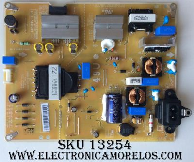 FUENTE DE PODER PARA TV LG ORIGINAL / NUMERO DE PARTE EAY64511101 / EAX67189201(1.6) / LGP49DJ-17U1 / 64511101 / EAX67189201 / DISPLAY HV490QUB-N8F / MODELOS 49UK6090PUA / 49UK6200PUA / 49UK6250PUB / 49UJ6300-UA / 49UJ6300-US / 49UM6900PUA / 49UM6950DUB