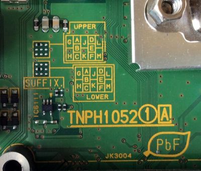 MAIN / PANASONIC TNPA1052AB / TNPA1052	 - Imagen 2