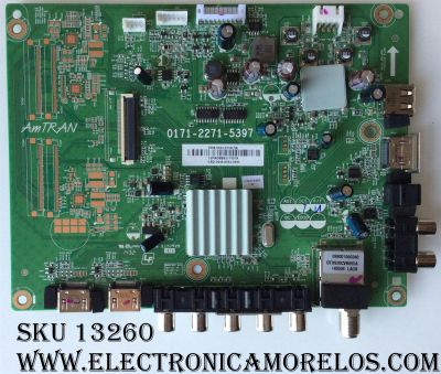 MAIN / SHARP 3648-0052-0150 / 9LE364800520395 / 3648-0052-0395 / MODELO LC-48LE551U