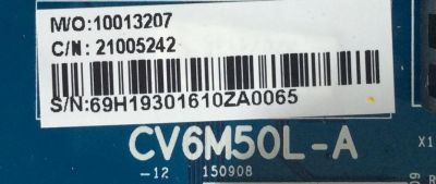 TARJETA INTERFACE / PANASONIC 69H1930 / CV6M50L-A / PANEL LSC550FN11-S	 - Imagen 2