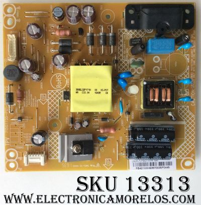 FUENTE DE PODER / VIZIO PLTVFB421XXH9 / (Q)PLTVFB421XXH9 / 715G7735-P01-000-002S / MODELO D32HN-E1 LTTEVMAS	