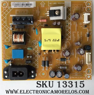 FUENTE DE PODER / VIZIO PLTVEE421XXFD / 715G6863-P01-000-002S / (Q)PLTVEE421XXFD / VEE421XXFD / MODELO E24-C1 / E24-C1 LTT6TGBR
