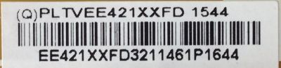 FUENTE DE PODER / VIZIO PLTVEE421XXFD / 715G6863-P01-000-002S / (Q)PLTVEE421XXFD / VEE421XXFD / MODELO E24-C1 / E24-C1 LTT6TGBR - Imagen 2