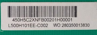 LED DRIVER / PANASONIC 450H5C2XN / C500E0601B / MODELO TH-50LRU70 / PANEL V500HJ1-LE6 REV.F2	 - Imagen 2