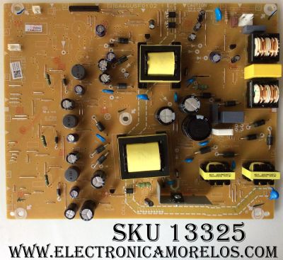 FUENTE DE PODER ORIGINAL PARA TV PHILIPS / NUMERO DE PARTE AYDUFMPW / AYDUF-MPW / BA4GU5F01021 / BA4GU5F0102 1 / PANEL U5AU1XH / DISPLAY V500HJ1-PEB REV.C7 / MODELO 50PFL4901/F7 / 50PFL4901/F7 B