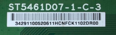 T-CON PARA TV HISENSE / NUMERO DE PARTE 3429110052 / 34.29110.052 / ST5461D07-1-C-3 / 34291100520611H / PANEL´S HD550K3U82-K1\S3\GM\ROH / HD550K3U82-L2K1B1\S0\XP\GM\ROH / MODELOS 55H6D / WE55UDT108 / LC-55P620U  / LC-55P7000U / LC-55P6000U / E4STA5517 - Imagen 2