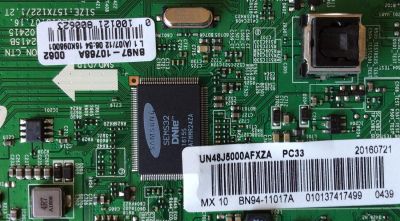 MAIN / SAMSUNG BN94-11017A / BN41-02415B / BN97-10768A / PARTES SUSTITUTAS BN94-09536F / BN94-11075A / BN94-11016A / BN94-09536G / BN94-11075B / PANEL´S HV480FHB-N40 / CY-JJ048BGEV4V/H / MODELOS UN48J5000AFXZC / UN48J5000AFXZA ED04 - Imagen 2