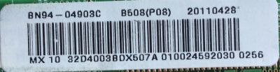 MAIN / SAMSUNG BN94-04903C / BN97-05890C / BN41-01704A / MODELO UN32D4003BDXZA H301 / PANEL LTJ320AP02-B	 - Imagen 2