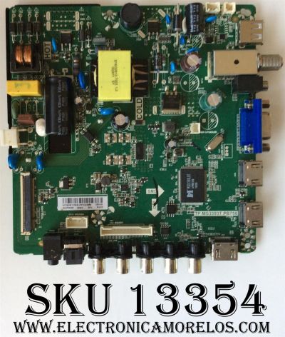 MAIN / FUENTE / (COMBO) ELEMENT H16081269 / TP.MS3393T.PB758 / 20EB / PANEL BOEI320WX1-01 / MODELO ELEFW328	