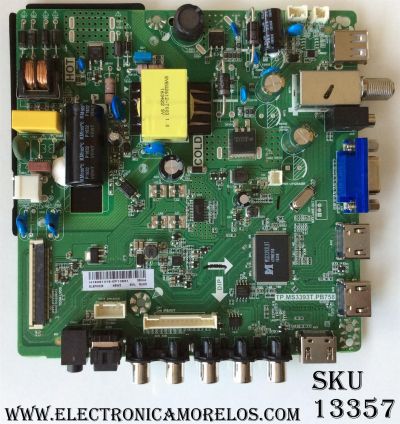 FUENTE / MAIN / (COMBO) ELEMENT H16081316 / TP.MS3393T.PB758 / 5536 / MODELO ELEFW328 / PANEL BOEI320WX1-01	