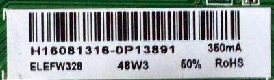 FUENTE / MAIN / (COMBO) ELEMENT H16081316 / TP.MS3393T.PB758 / 5536 / MODELO ELEFW328 / PANEL BOEI320WX1-01	 - Imagen 2