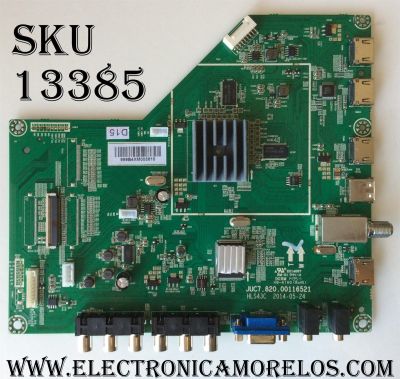 MAIN / CHANGHONG 999B4X / JUC7.820.00116521 / HLS43C / MODELO UD55YC5500UA 