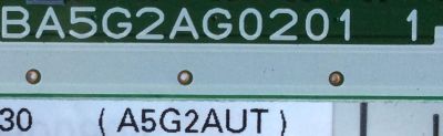 MAIN/ FUENTE / (COMBO) / SANYO A5G2AUT / BA5G2AG0201 1 / BA5G2AG0201 2 / MODELO FW40D36F ME4 / PANEL U5A23XT - Imagen 2