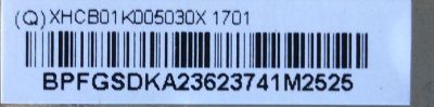 MAIN PARA TV VIZIO / NUMERO DE PARTE XHCB01K005 / 715G8450-M0C-000-004T / 756TXHCB01K005 / XHCB01K0050 / 756TXHCB01K0050 / PANEL TPT315B5-1A058.L REV:S24A / MODELO D32HN-E1 LTT3VMCS - Imagen 2