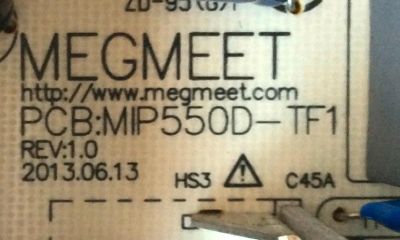 FUENTE DE PODER / POLAROID MIP550D-TF1 / MIP550D-TF1 REV:1.0 / MODELO DE550M3N4AU-YA4	 - Imagen 2