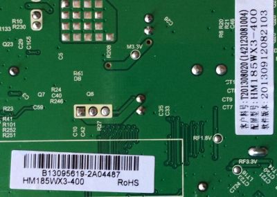 MAIN / B13095619 / T.RSC8.62B 12093 / HM185WX3-400	 - Imagen 2