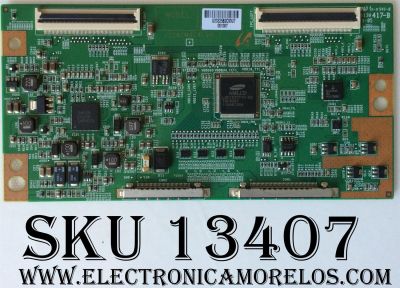T-CON PARA TV PHILIPS / NUMERO DE PARTE 23325B / LJ94-23325B / J128CM4C4LV0.1 / PARTE SUSTITUTA LJ94-15977D / PANEL LTA460HJ01 / MODELOS 46PFL5706/F7 / NS-46L780A12