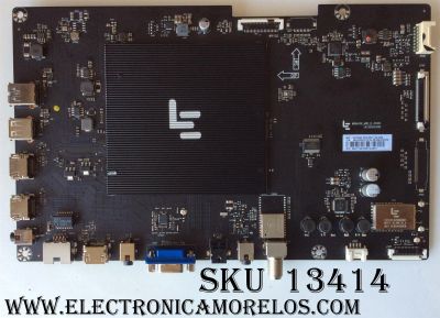 MAIN / LEECO 10012343 / MS6A938_MBN_B_H5000 / 203300003082 / 66J1744 / MODELO L554UCNN / PANEL TPT550U1-QVN05.U REV:S000M	