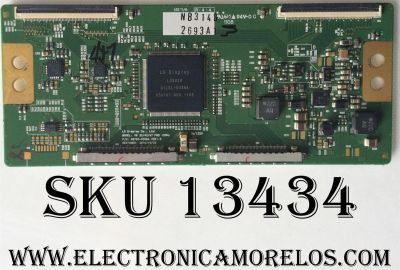 T-CON / LG 6871L-2693A / 6870C-0358A / 2732A / PANEL LC420EUF (SD)(A1) / MODELOS 42LW5300-UC / 42LV5400-UB AUSYLUR / 42LV5400-UB AUSYLJR / 42LV5500-UA AUSYLJR / PARTES SUSTITUTAS 6871L-2573A / 6871L-2554A / 6871L-2667A / 6871L-2789A / 6871L-2411A 