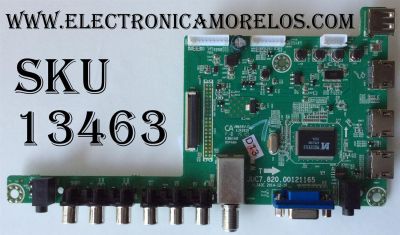 MAIN / HITACHI 999A5C / 850121538 / JUC7.820.00121165 / HLS43C / PANEL C550F14-E6-H / MODELOS LE49A509 / 