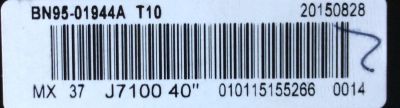 T-CON PARA TV SAMSUNG / NUMERO DE PARTE BN95-01944A / BN41-02297A / BN97-09231A / PANEL CY-GJ040FLLV1H / MODELOS UN40JU7100 / HG40ED890UBXEN / HG40ED890UBXXU / UA40JU7000 / UE40JU7000 / UE40JU7002 / UE40JU7005 / UE40JU7080 / UE40JU7090 - Imagen 2
