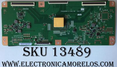 T-CON / SCEPTRE 55.55T17.C18 / 5555T17C18 / T550QVN02.0 / 55T17-C0A / MODELO U55 A1IV58AA	