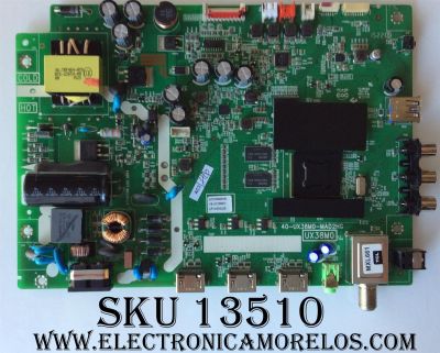 MAIN / FUENTE / (COMBO) / TCL GTC000091A / 40-UX38M0-MAD2HG / UX38M0 / V8-UX38001-LF1V024(J2) / MODELO 32S3750TLAA	