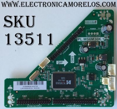 TARJETA INTERFAZ / VERA A16089838 / PL.MS6M30K.1 / LSC550HF03 / MODELO 55AER10 / PANEL 55KD6A	