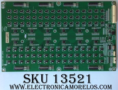 LED DRIVER / SHARP 194587 / RSAG7.820.6829/ROH / 4DE31162B / MODELO LC-70N7100U	